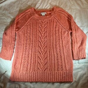 Liz Claiborne Women's Sweater in Coral